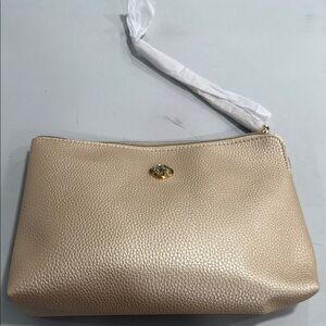 Shiseido Elegant Gold Clutch Bag